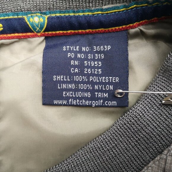 Sunice Men's Size XL V-neck Loose Fit Taupe & Grey Golf Pullover / Windbreaker - Picture 4 of 11